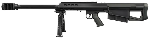 Barrett Barrett M90 / M95 anti materiel sniper rifle side profile drawing