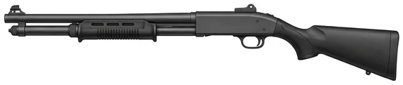 O.F. Mossberg & Sons Mossberg 590A1 combat shotgun side profile drawing