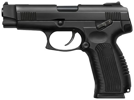 Izhevsk Mechanical Plant MP-443 Grach semi-automatic pistol side profile drawing