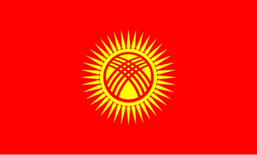 Flag of Kyrgyzstan