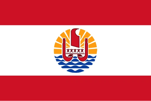 Flag of the French Polynesia