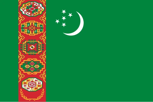 Flag of Turkmenistan