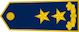 Insignia de Gjeneral major