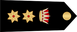 Bahrain Navy عقيد Aqid insignia