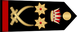 Bahrain Navy فريق أول‎‎ Fariq 'awal insignia