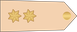 Bahrain Royal Guard ملازم أول Mulazim awwal insignia