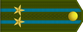 Belarus Air Force Падпалкоўнік Padpalkoŭnik insignia