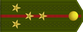 Belarus Army Старшы лейтэнант Staršy liejtenant insignia