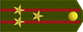 Belarus Army Падпалкоўнік Padpalkoŭnik insignia
