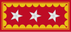 Chile Army General de división insignia