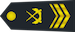海军三级军士长 (Third Class Sergeant Major) insignia