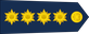Colombia Air Force General del aire insignia