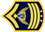 Colombia Air Force Técnico jefe insignia