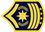 Colombia Air Force Técnico jefe de comando conjunto insignia