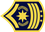 Colombia Air Force Técnico jefe de comando insignia
