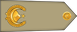 Algeria Army رائد Rā'id insignia