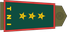 Indonesia Army Letnan jenderal insignia
