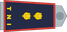 Indonesia Navy Letnan kolonel insignia