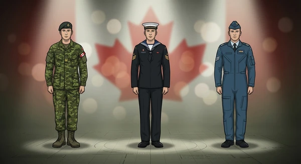 Canada military personnel in dress uniforms