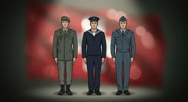 Switzerland military personnel in dress uniforms