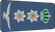 Jordan Air Force عقيد Aqid insignia