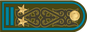 Kazakhstan Air Force Подполковник Podpolkovnïk insignia