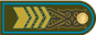 Kazakhstan Air Force Бірінші сыныпты сержант Birinşi sınıptı serjant insignia