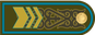 Kazakhstan Air Force Екінші сыныпты сержант Ekinşi sınıptı serjant insignia