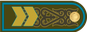 Kazakhstan Air Force Штаб-сержант Ştab-serjant insignia