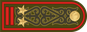 Kazakhstan Army Подполковник Podpolkovnïk insignia