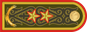 Kazakhstan Army Генерал-лейтенант General-leytenant insignia