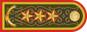 Kazakhstan Army Генерал-полковник General-polkovnïk insignia