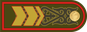 Kazakhstan Army Шебер-сержант Şeber-serjant insignia