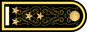 Kazakhstan Navy Капитан-лейтенант Kapïtan-leytenant insignia