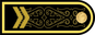 Kazakhstan Navy Екінші сатылы старшина Ekinşi satılı starşïna insignia