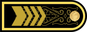 Kazakhstan Navy Бірінші сыныпты старшина Birinşi sınıptı starşïna insignia
