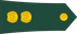 Morocco Army Mulāzim 'awwal insignia