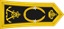 Morocco Navy Capitaine de frégate insignia