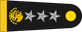 Mexico Air Force General de división insignia