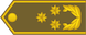 Insignia de Генерал потполковник / General potpolkovnik