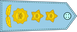 Myanmar Air Force ဗိုလ်မှူးကြီး Builʻmhūʺkrīʺ insignia