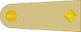 Insignia de Second lieutenant سیکنڈ لیفٹیننٹ