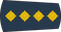 Serbia Air Force Капетан прве класе Kapetan prve klase insignia