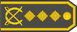 Serbia Army Генерал-потпуковник General-potpukovnik insignia