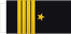 Serbia Navy Капетан бојног брода Kapetan bojnog broda insignia