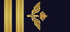 Sweden Air Force Kapten insignia