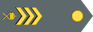 Sweden Army Furir insignia