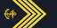 Sweden Navy Överfurir insignia