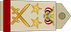 Yemen Army فريق أول‎‎ Fariq 'awal insignia