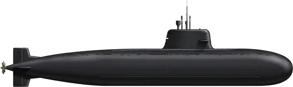 Hangor-class side profile drawing
